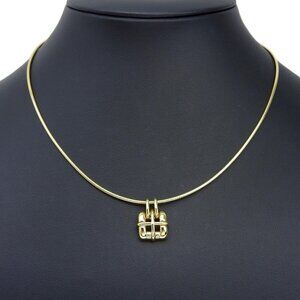 TIFFANY&Co. Biscayne Necklace choker K18 yellow gold 15.5g Women